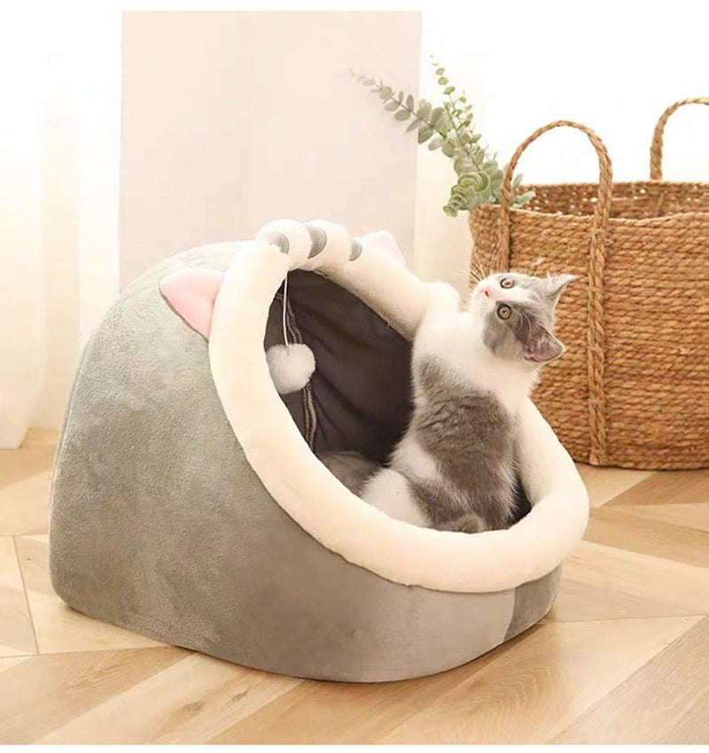 Cama macia e interativa para gatos - petstoreofc
